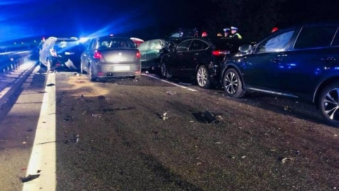 У Польщі зіткнулися 16 авто, є загиблий і 11 постраждалих