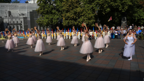 Балерини в Одесі. Фото: dumskaya.net