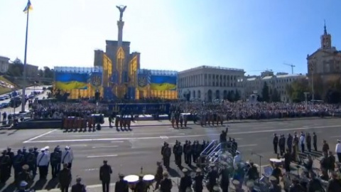 Повне відео параду військ до Дня Незалежності