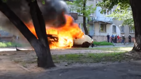 У Кам'янському вибухнув автомобіль з депутатом всередині