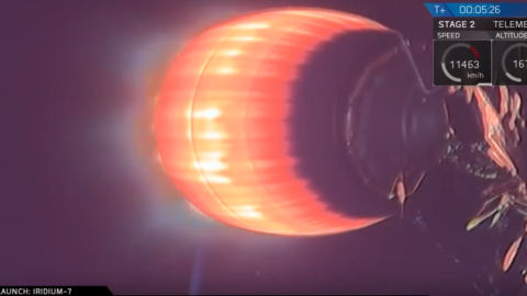 SpaceX знову не змогла зловити обтічник Falcon 9, але основну місію виконала