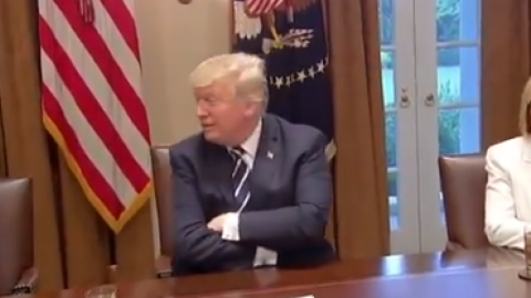 Після фрази Трампа про довіру до розвідки в Білому домі вимкнулось світло