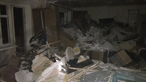 Внаслідок вибуху отримали травми 3 людини, серед них - одна дитина. Фото: прес-служби ДСНС