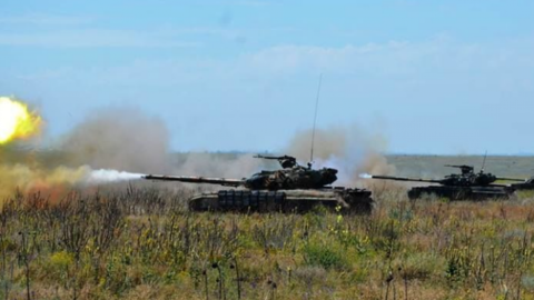Були вражені всі мішені як на воді, так і на суші. Фото: facebook.com/pressjfo.news