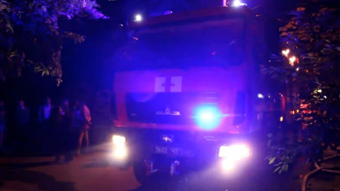 Вночі в Києві загорілася житлова багатоповерхівка