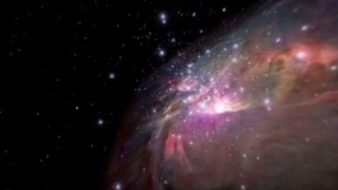 Туманність Оріона. Скріншот відео NASA 