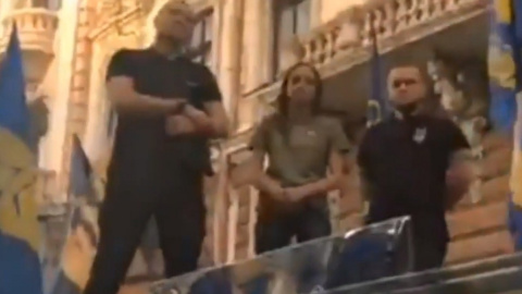 На мітингу в Одесі "Правий сектор" пообіцяв, що "Україна буде належати українцям, а не ж*дам"