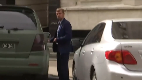 Гаврилюк підтвердив, що користується автомобілем волонтерської організації. Скріншот відео tsn.ua
