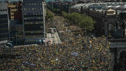 У Барселоні протестували проти арешту лідерів Каталонії