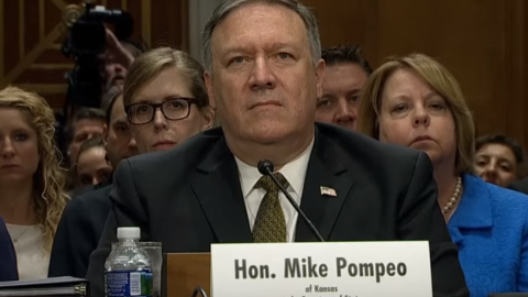 Також він заявив, що не визнає анексію Криму. Скріншот youtube.com/ Washington Post
