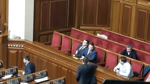 Ситник сів поруч з Холодницьким в Раді після відмови з ним працювати
