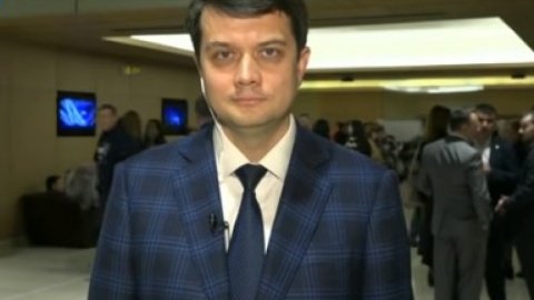 Дмитрий Разумков. Скриншот видео "Наш"