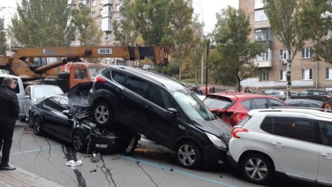 У автокарана были неисправны тормоза. Фото: facebook sergii.kostezh