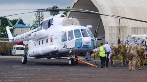 Оновлені українські вертольоти з місії ООН