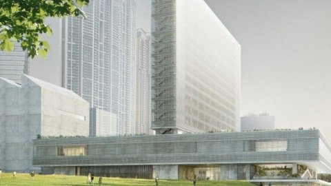 Будівництво музею відстає від графіка на 2 роки. Фото: www.westkowloon.hk.