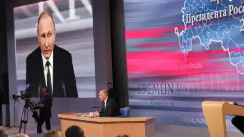 "Чорна смуга" Володимира Путіна. Репортаж із прес-конференції російського президента
