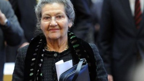 Первая глава Европейского парламента умерла в 89 лет. Фото: twitter.com/eldiarioes
