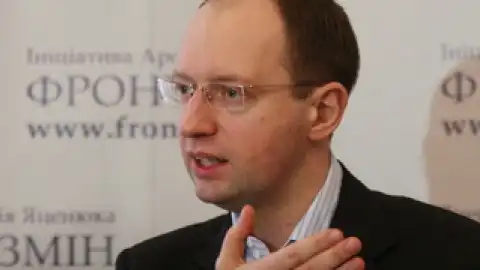 Кандидат в Президенты Арсений Яценюк.