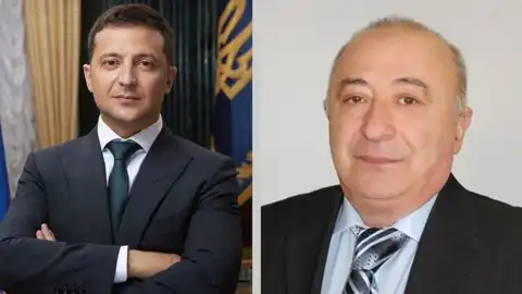 Александр и Владимир Зеленские. Коллаж из открытых источников