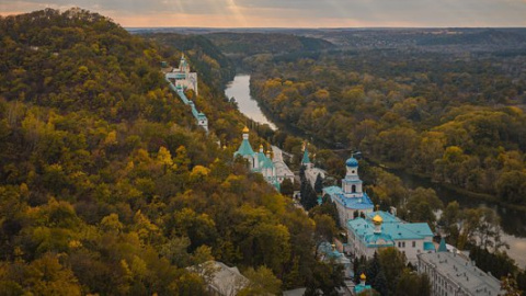 Фото Святогорского монастыря в Донецкой области признали лучшим в фотоконкурсе от Wikipedia
