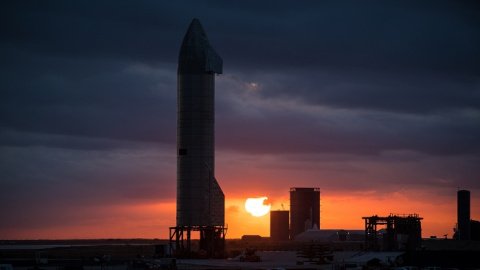 Прототип космического корабля Straship компании SpaceX. Фото: wikipedia.org