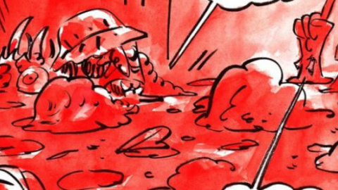 В ​Charlie Hebdo нарисовали вторую карикатуру на теракт в Брюсселе