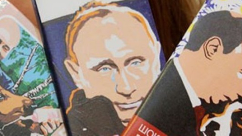 В России продают шоколадного Путина