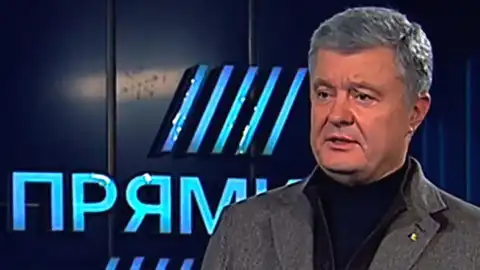 Петр Порошенко и телеканал "Прямой". Коллаж: myc.news.