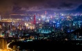 The night view of Shenzhen, south China's Guangdong Province. Photo by Xinhua.