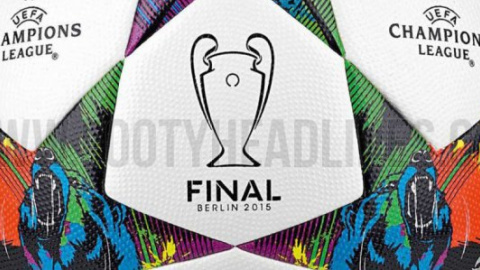 ​УЕФА презентовал мяч финала Лиги чемпионов сезона-2014/2015