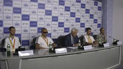 Прес-конференція переможців паралімпійської збірної України у Ріо-де-Жанейро