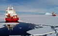 China's icebreakers in Antarctica. Photo by Xinhua/Liu Shiping.