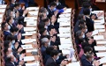The plenary meeting of the fourth session of the 13th National People's Congress. Photo by Xinhua/Li Xiang.