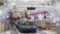 China-produced sedans at Tesla's gigafactory in Shanghai, east China. Photo: Xinhua/Ding Ting.