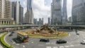 The street view of the Lujiazui area of Pudong, east China's Shanghai. Photo by Xinhua/Wang Xiang.