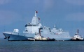 The Type 055 guided-missile destroyer Lhasa. Photo by Xinhua.