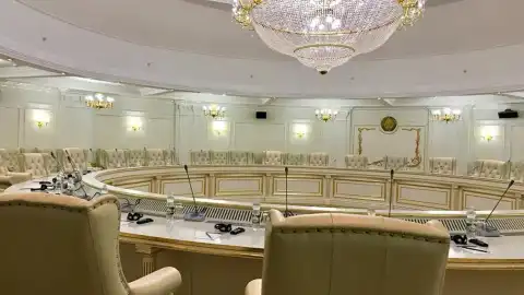 Зал переговоров ТКГ в Минске. Фото: 24 канал.