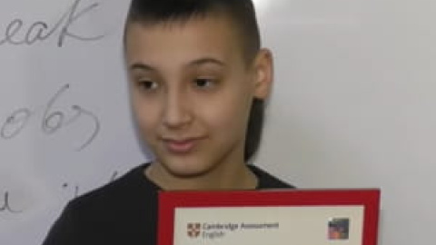 11-летний харьковчанин сдал экзамен Кембриджского университета по английскому