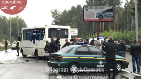 Стрельба под Киевом. 