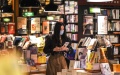 A reader visits Shanyuan Book Chamber in Beijing. Photo by Xinhua/Ju Huanzong.