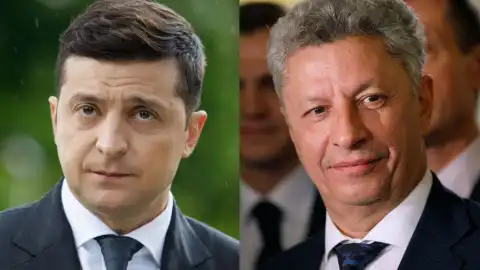 Владимир Зеленский и Юрий Бойко. Коллаж: Vsim.