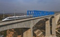 High-speed rail in China. Photo by Xinhua.