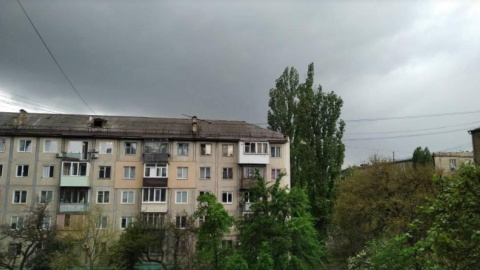 Київ накрила потужна гроза з градом
