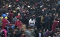 Beijing population. Photo by Xinhua.