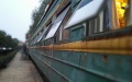 An old train in China. Photo by Xinhua.