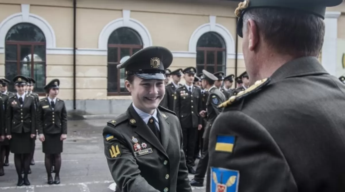 Конец учебного года в военном лицее имени Ивана Богуна. Фото: Армияинформ