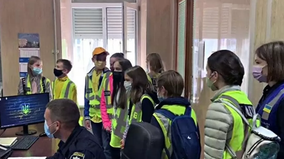 Квест для детей. Фото: Полиция Киева