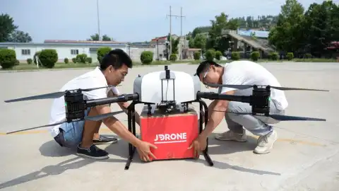 Drone in China. Photo by Xinhua.