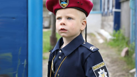 Богдан принят в полицию Киевщины. Фото: facebook/Нацполиция Киевской области