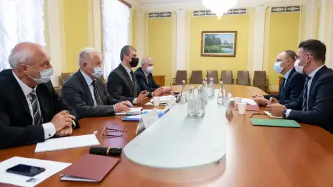 Машовец и советник Минобороны и ВСУ от Литвы Вайкшнорас обсудили оборонную реформу в Украине